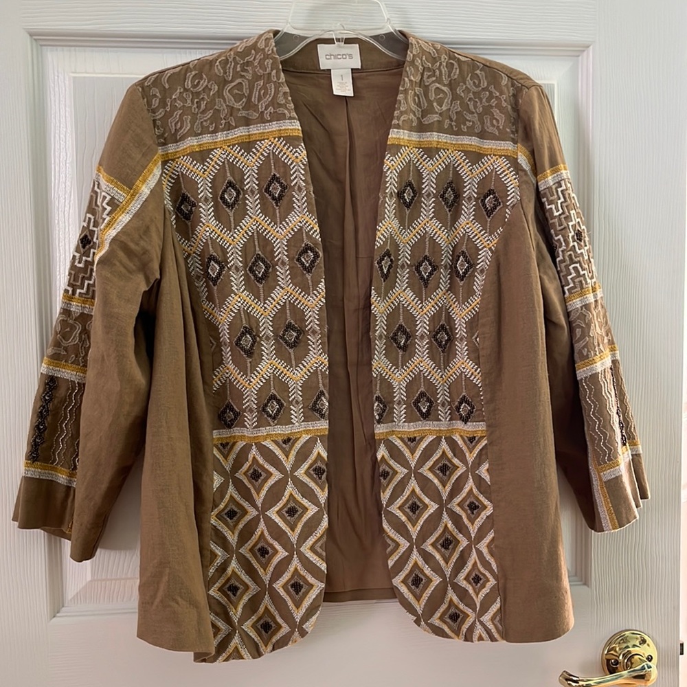 Embroidered jacket